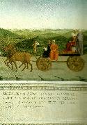 Piero della Francesca the triumph of battista sforza oil painting